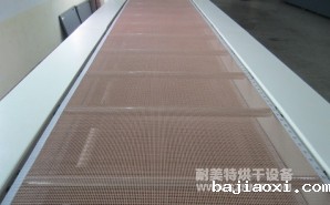 NMT-P0027耐高温咖啡色铁氟龙网带