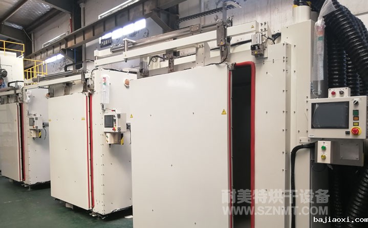 电动汽车控制器胶固化自动化烘箱