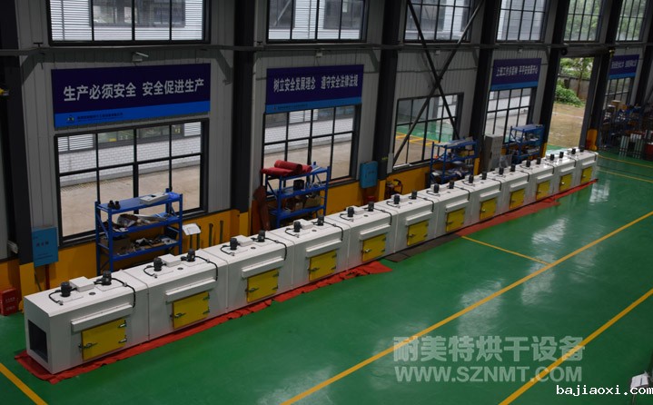 汽车发动机电热隧道烘箱