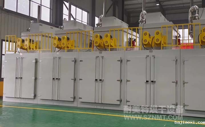 烘烤耐火材料的燃气烘箱