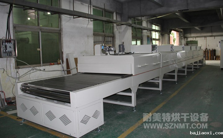 金属板表面涂层固化红外线隧道式烘干炉